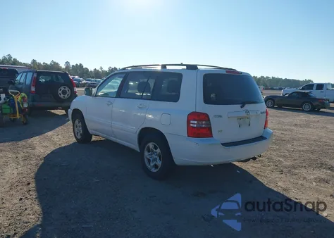 2002 Toyota Highlander V6 from USA, damaged, VIN JTEGF21A920053875